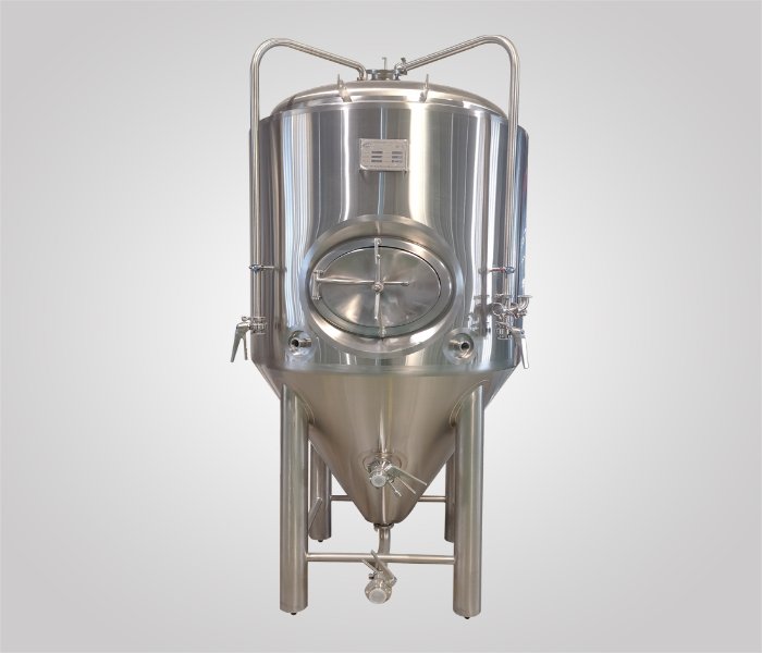 <b>Cuve de fermentation de bière conique à double paroi en acier inoxydable 1000L</b>